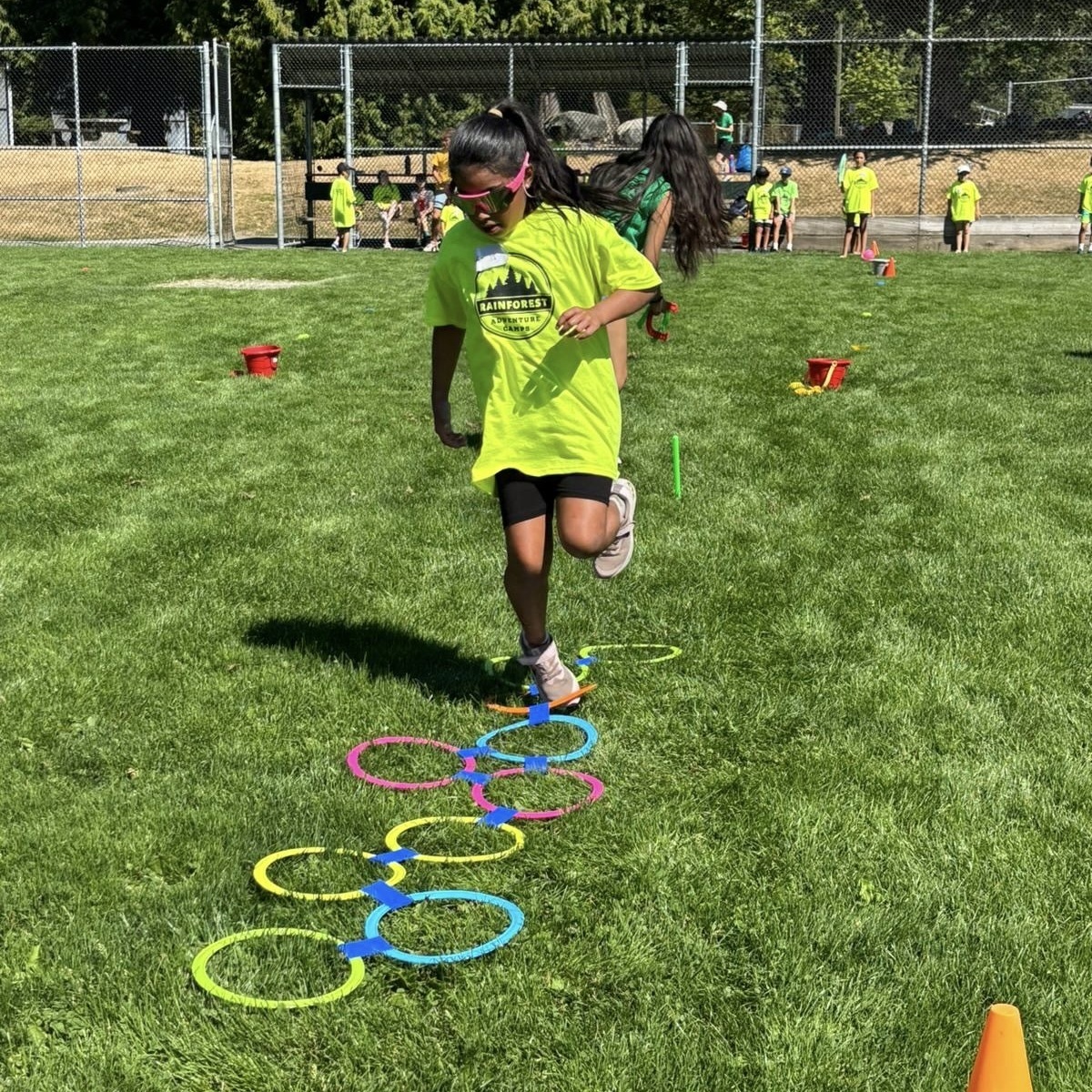 Relay Races Camps Rainforest Adventure Camps - Langley Camp